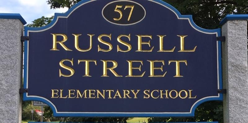 Russell Street Elementary School children